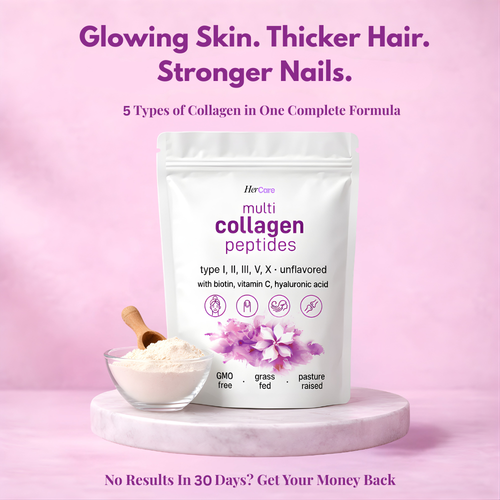 HerCare Multi Collagen Peptide Powder