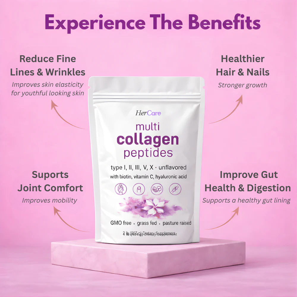 HerCare Multi Collagen Peptide Powder